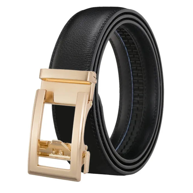 Easy-Click Leather Belt + Luxury Gift Box