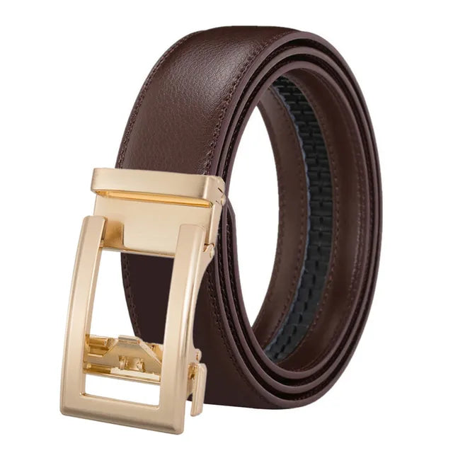 Easy-Click Leather Belt + Luxury Gift Box