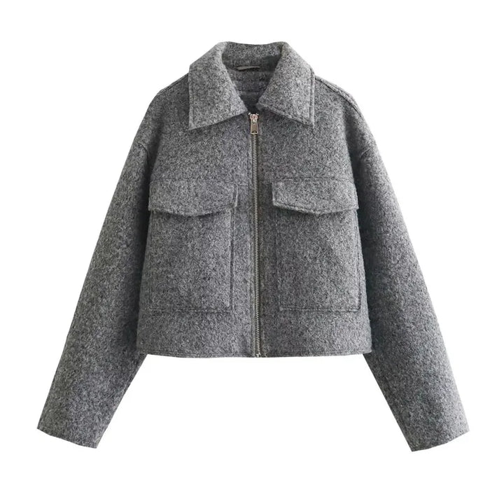 Emma | Cropped Tweed Jacket