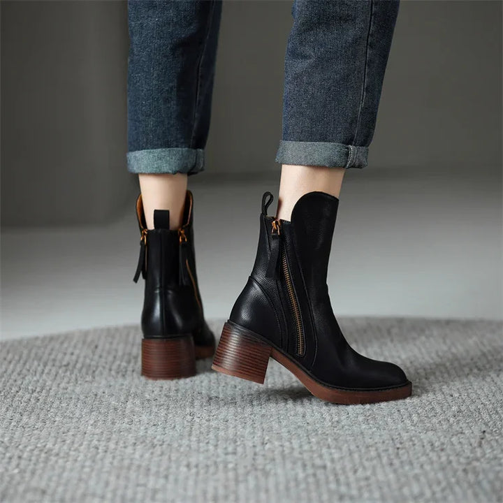 Bella - Block Heel Boots