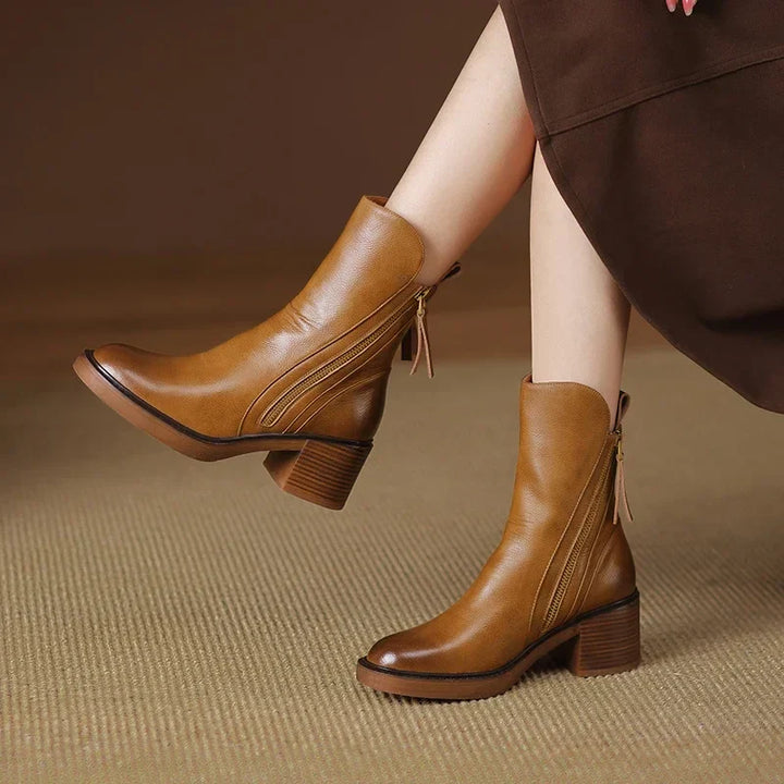 Bella - Block Heel Boots