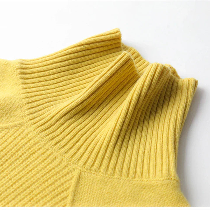 RUBY | Trendy Wool Col Sweater