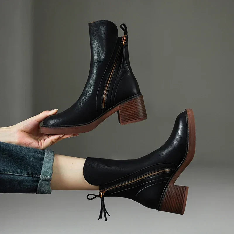 Bella - Block Heel Boots