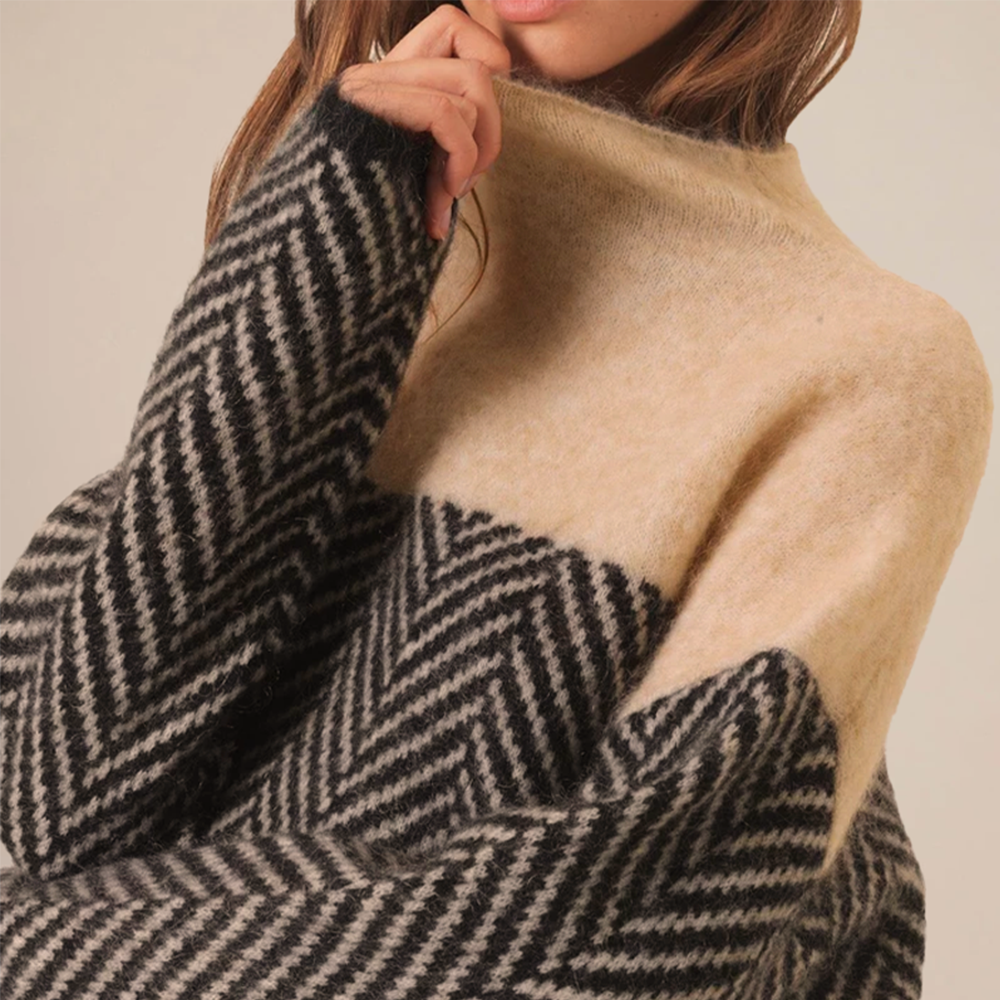 CozyChic Turtleneck Sweater