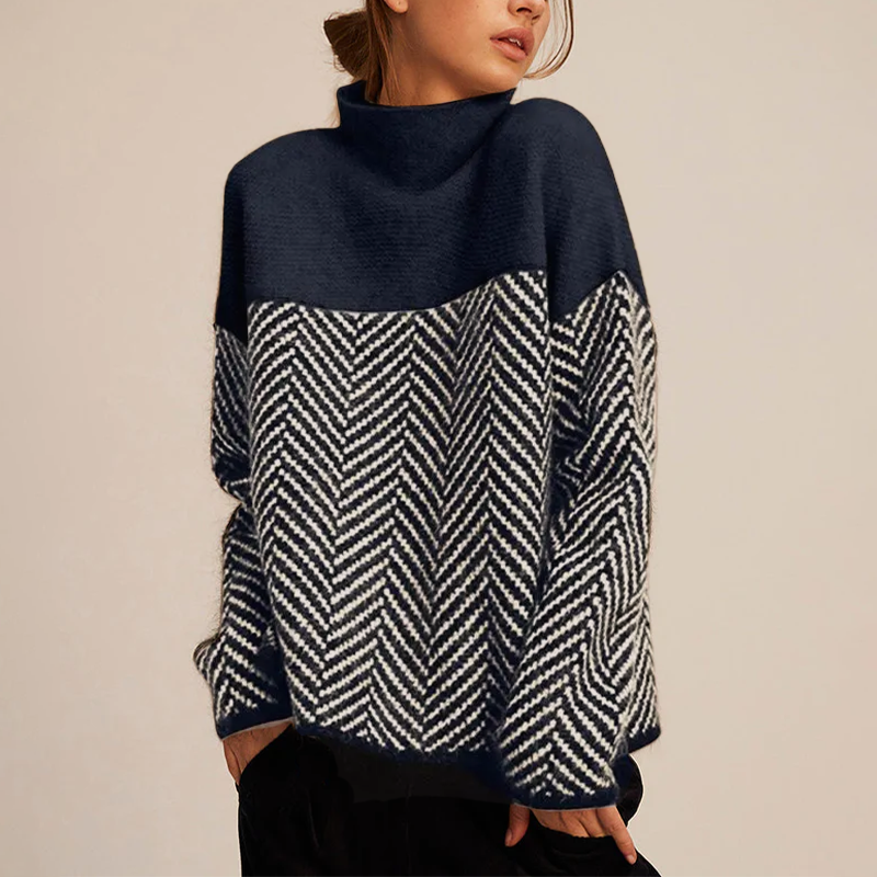 CozyChic Turtleneck Sweater