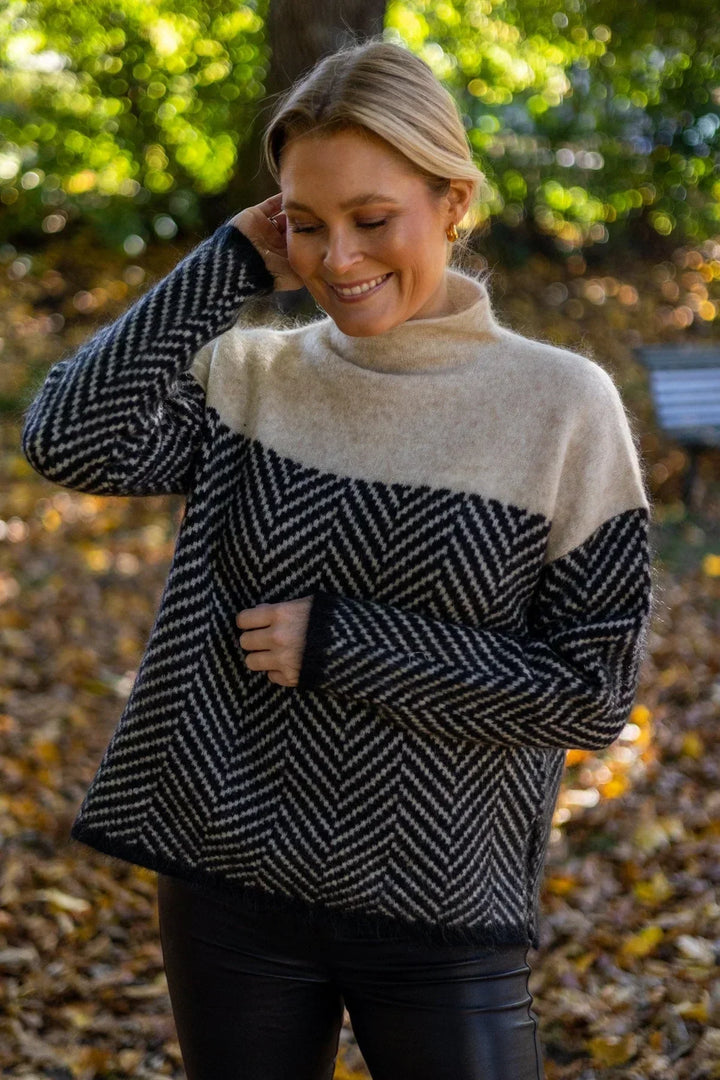 CozyChic Turtleneck Sweater